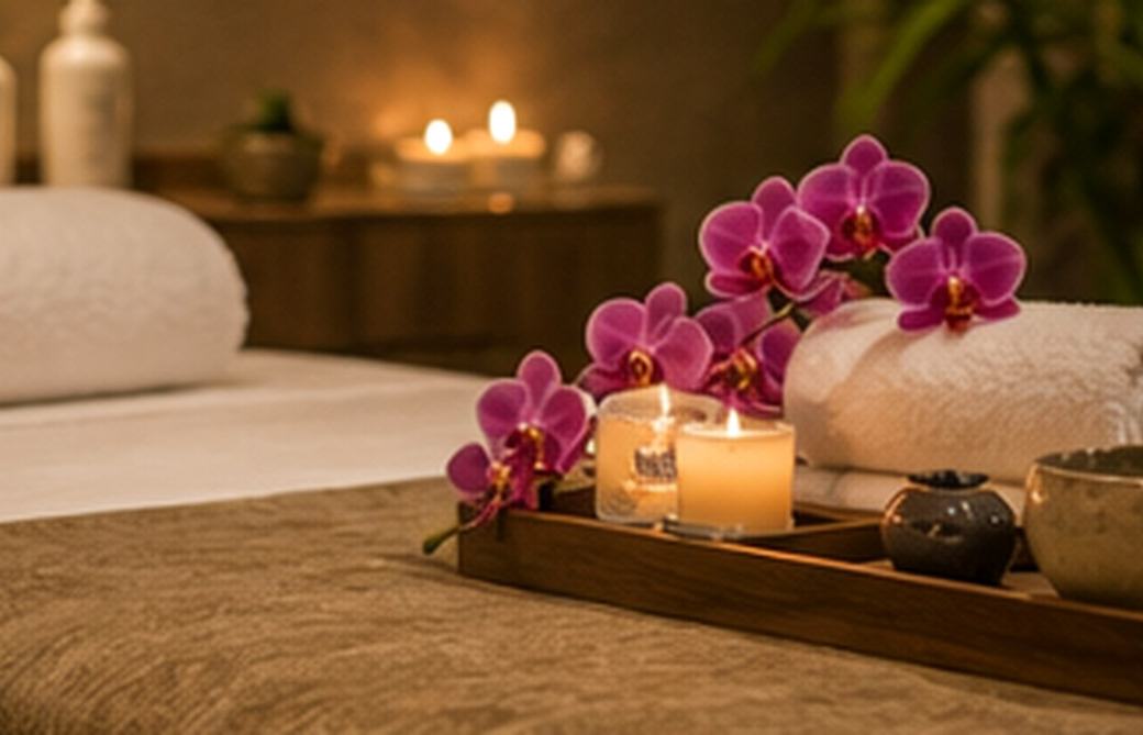 Tinh dầu thư giãn trong spa